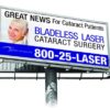 Laser Cataract Surgery Billboard