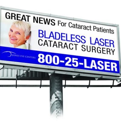 Laser Cataract Surgery Billboard